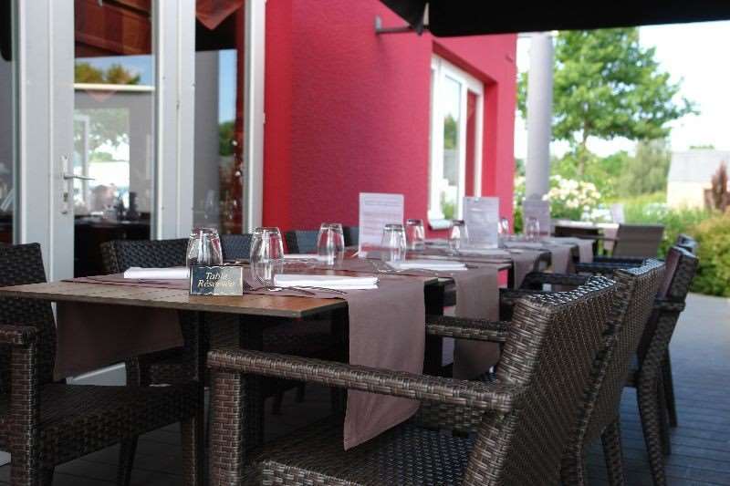 Brit Hotel Rennes Le Castel 레스토랑 사진